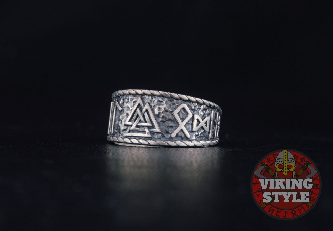 Valknut Ring - Odin Collection, 925 Silver