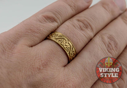 Norse Ring IV - Gold