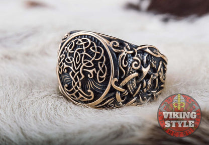 Yggdrasil Ring - Mammen, Bronze