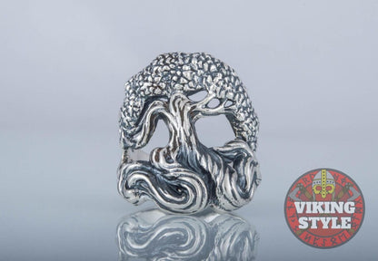 Yggdrasil Ring - Tree of Life, 925 Silver