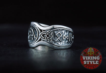 Valknut Ring II - Odin Collection, 925 Silver
