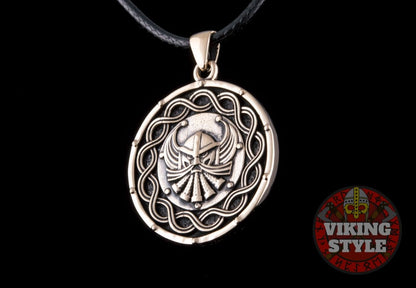 Allfather Pendant - Odin, Bronze