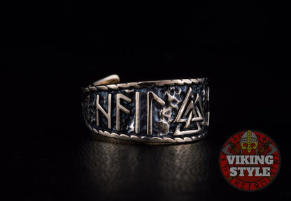 Valknut Ring - Odin Collection, Bronze