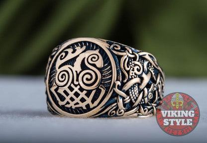 Sleipnir Ring - Mammen, Bronze