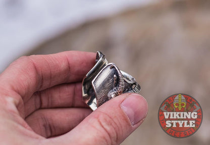 Viking Ring - Ram, 925 Silver