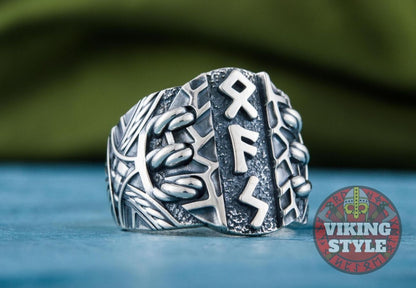 Runic Ring - 925 Silver