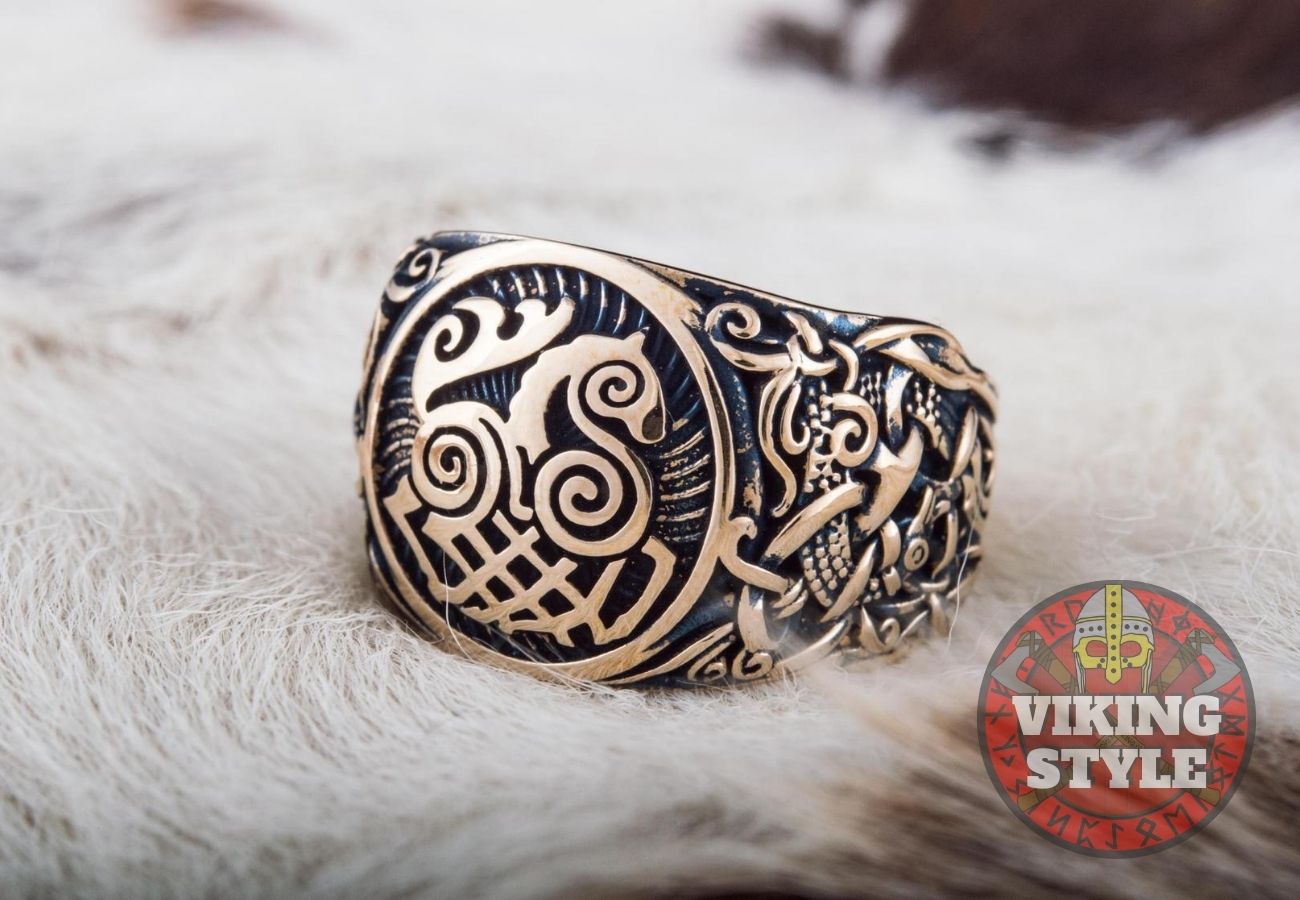 Sleipnir Ring - Mammen, Bronze