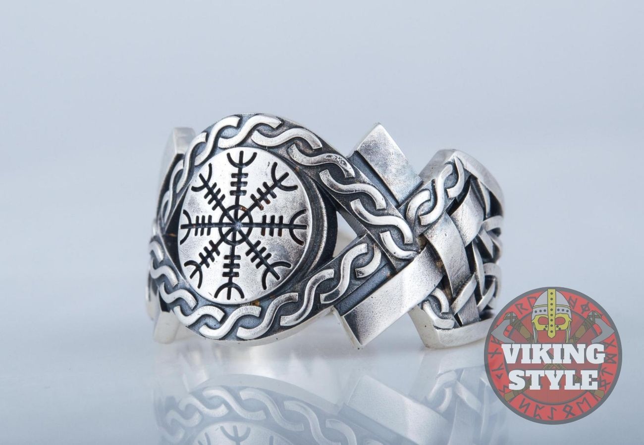 Ægishjálmur Ring - Aarhus, 925 Silver