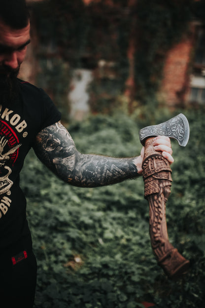 Handmade Viking Axe - Warrior
