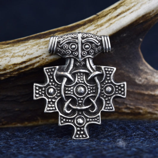 Silver Hiddensee Hammer Pendant