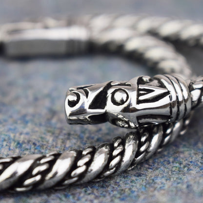 Large Viking Dragon Bracelet