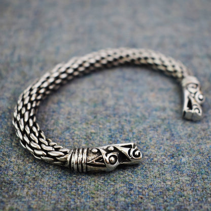 Large & Chunky Viking Dragon Bracelet