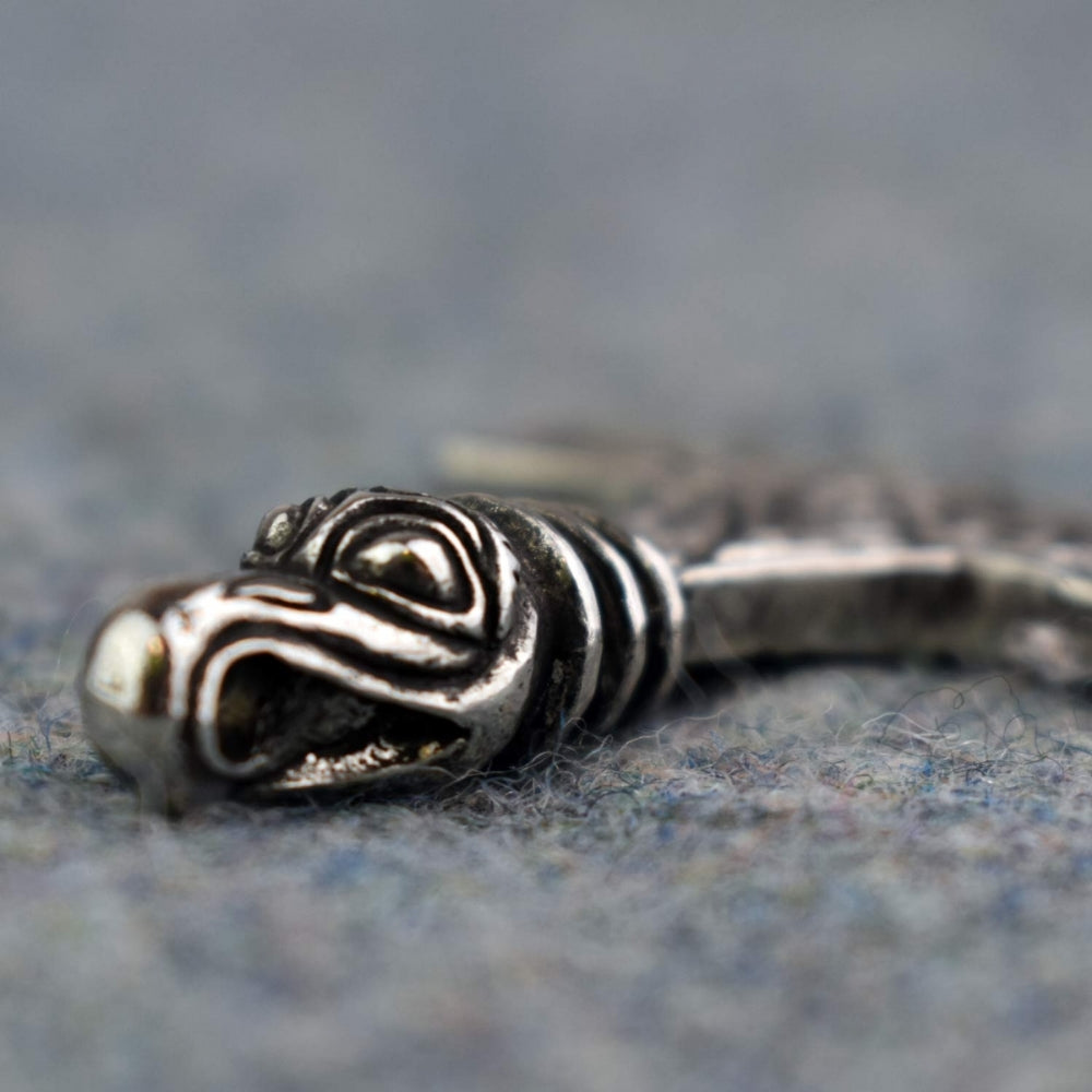 Raven's Head Thor's Hammer Pendant