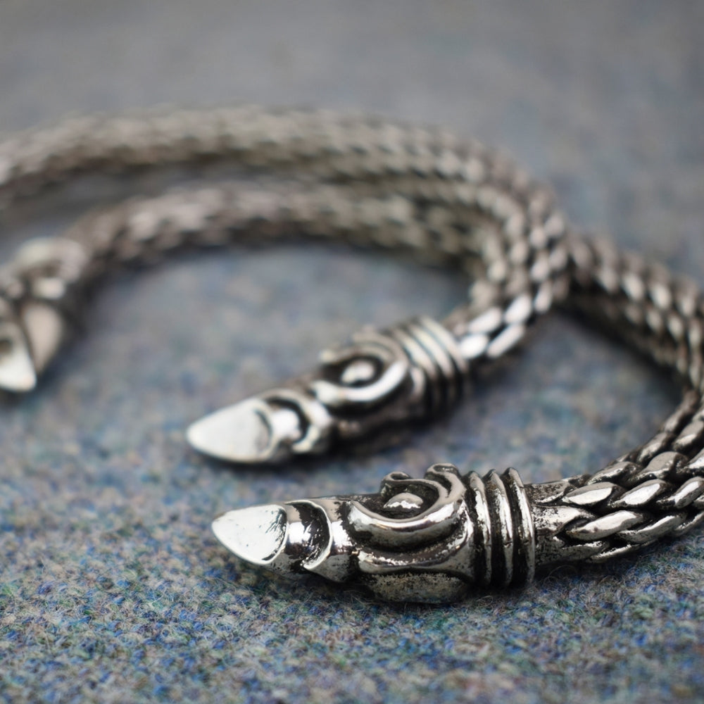 Large & Chunky Huginn & Muninn Bracelet