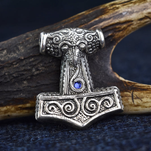 Silver Scania Mjolnir Pendant