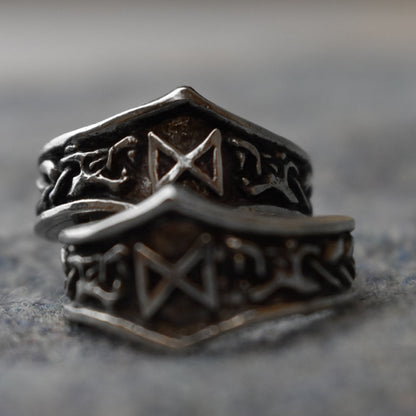 Single Character Rune Ring