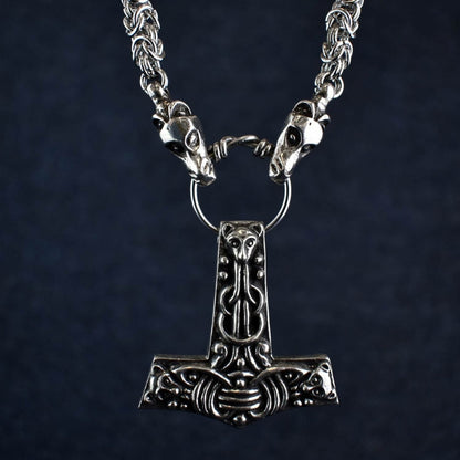 Faroese Thor's Hammer with King's Chain