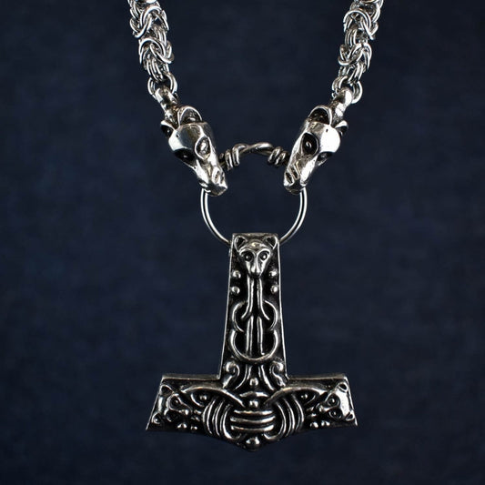 Faroese Thor's Hammer with King's Chain