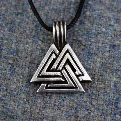 Large Valknut Pendant