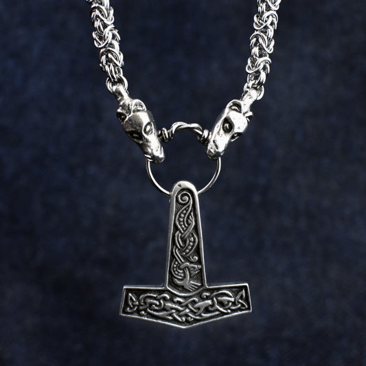 Large Mjolnir with King's Chain