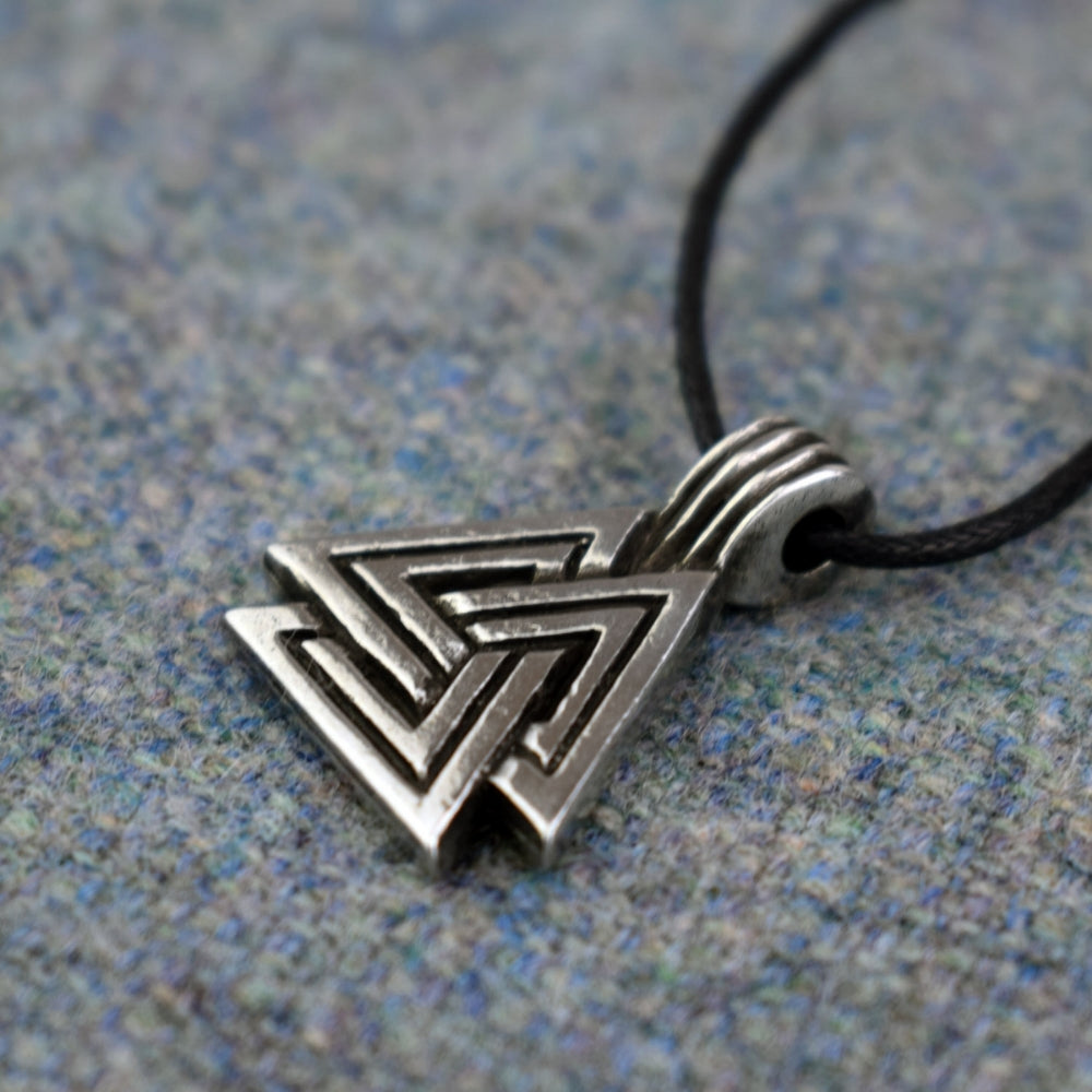 Large Valknut Pendant