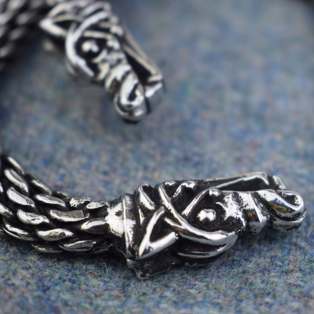 Large & Chunky Viking Wolf Bracelet