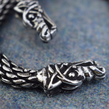 Large & Chunky Viking Wolf Bracelet
