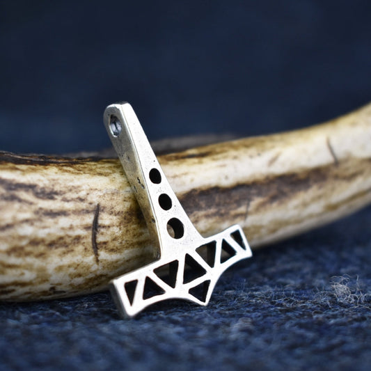 Sterling Silver Mjolnir Pendant