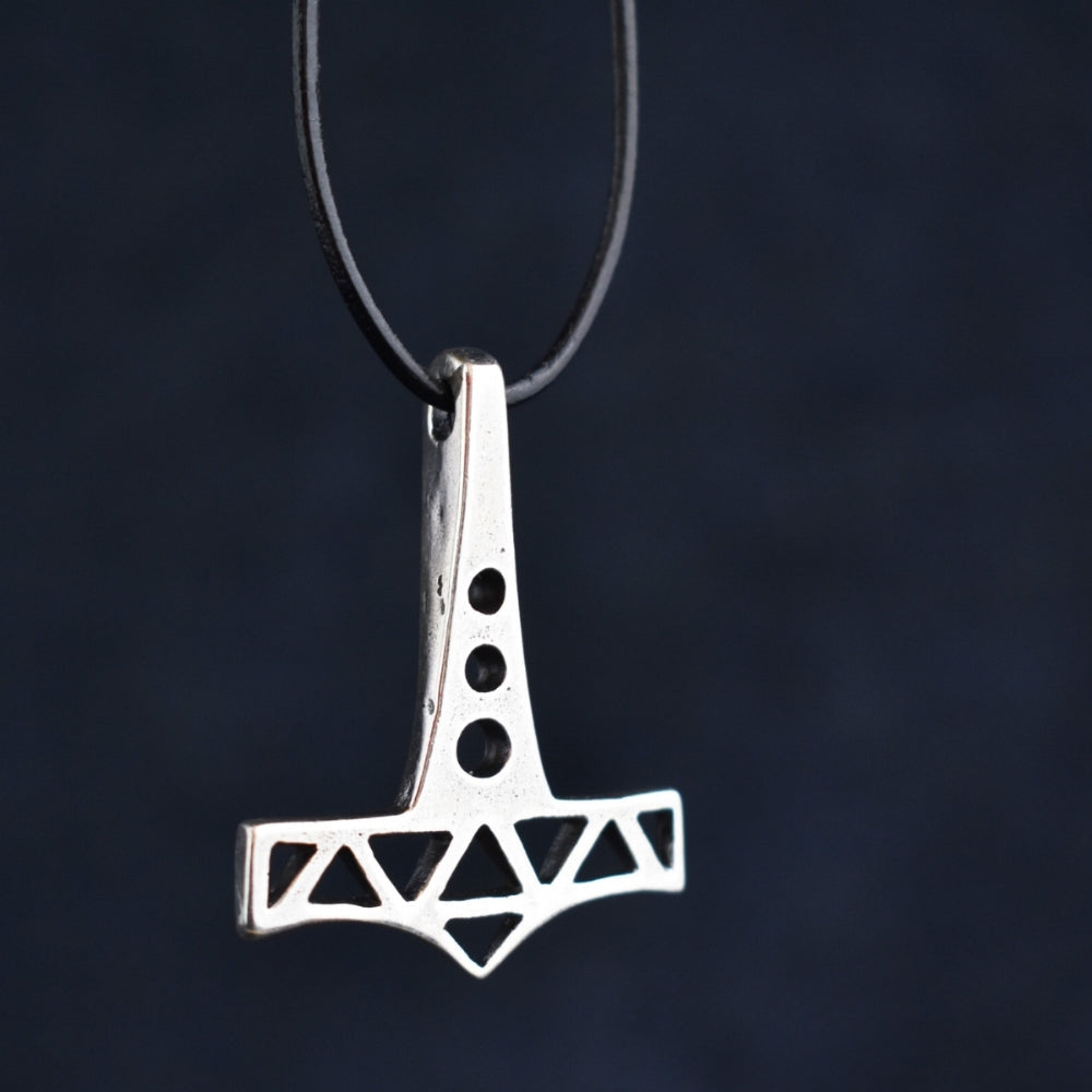 Sterling Silver Mjolnir Pendant