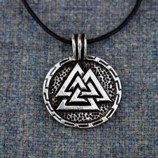 Valknut Shield Pendant