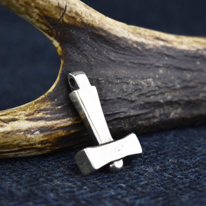 Silver Uppsala Thor's Hammer Pendant