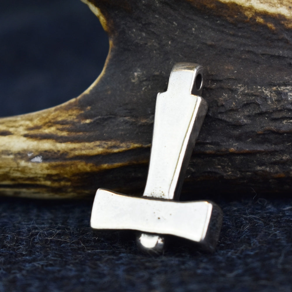 Silver Uppsala Thor's Hammer Pendant