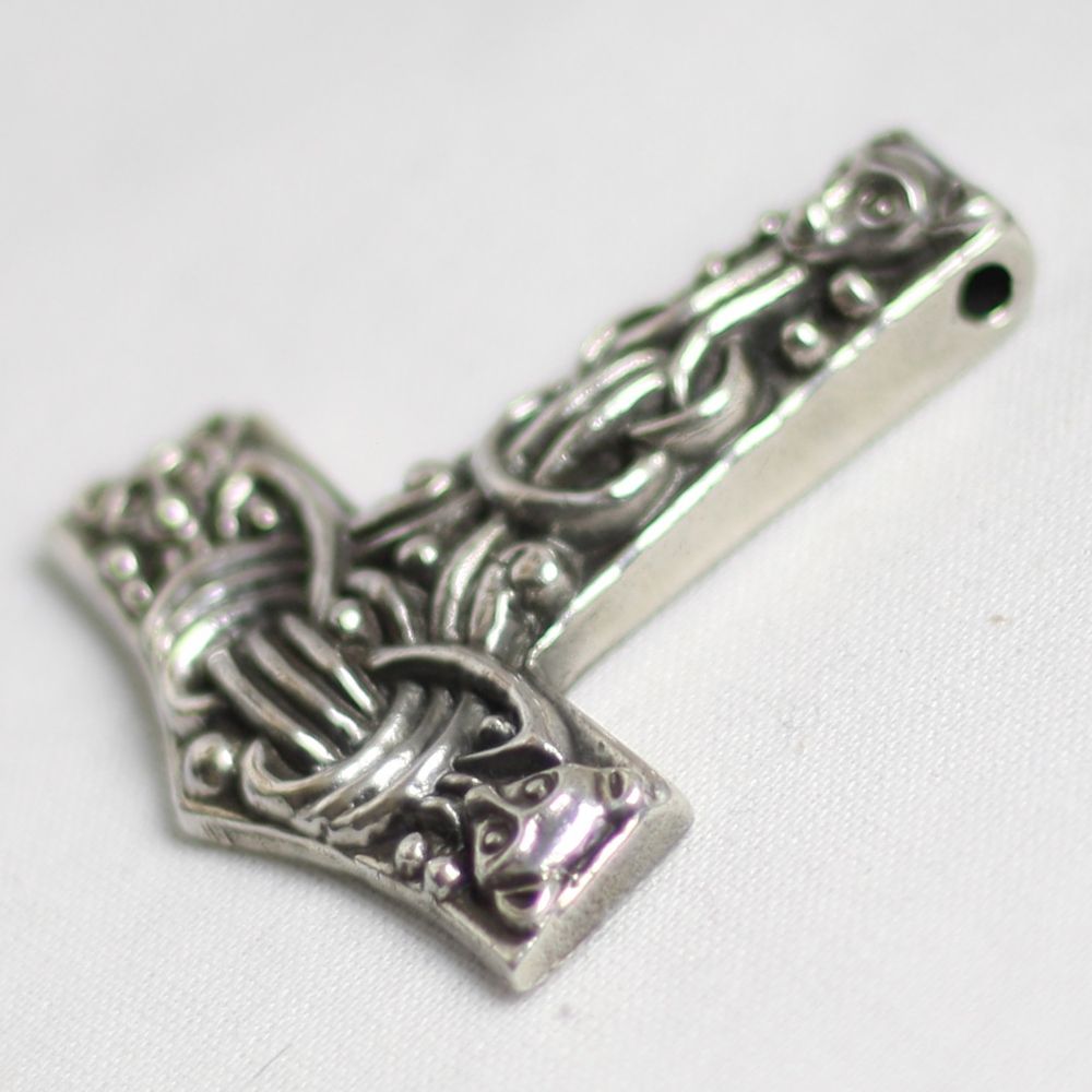 Silver Faroese Thor's Hammer Pendant