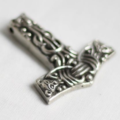 Silver Faroese Thor's Hammer Pendant