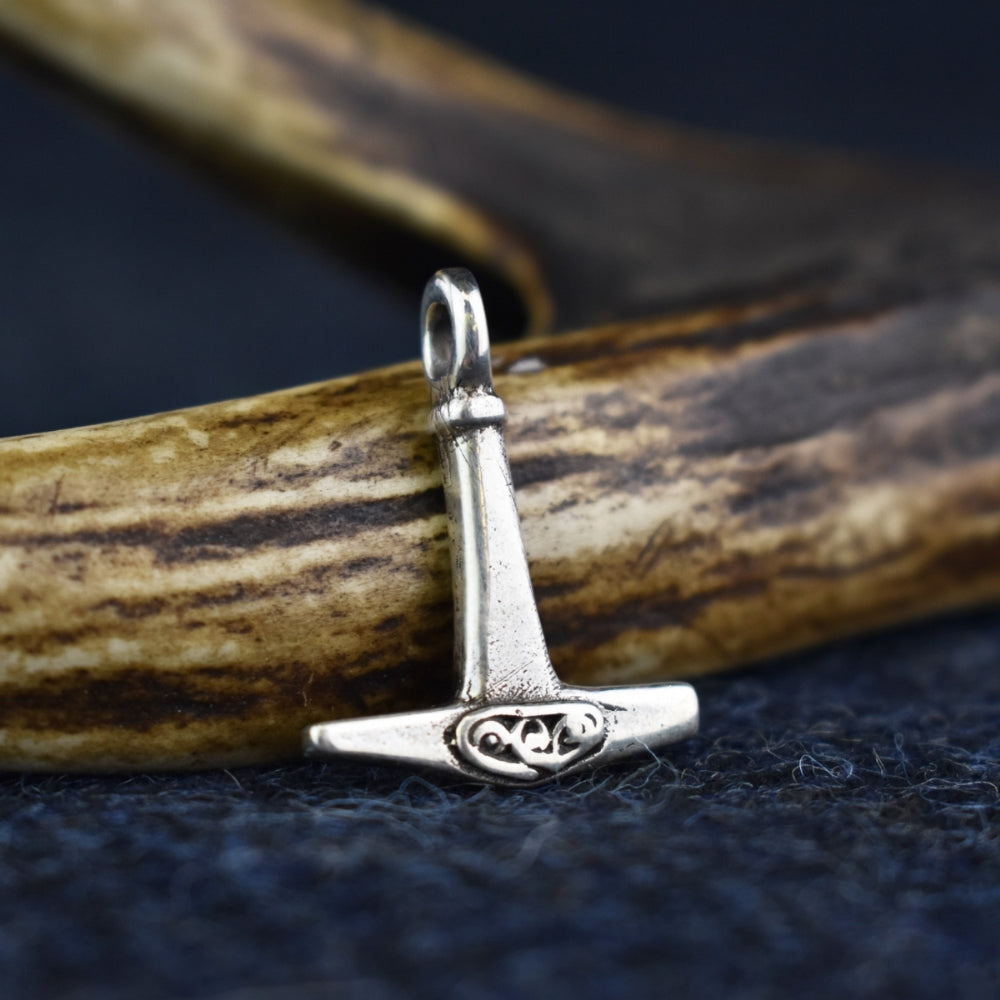 Silver Blacksmith's Hammer Pendant