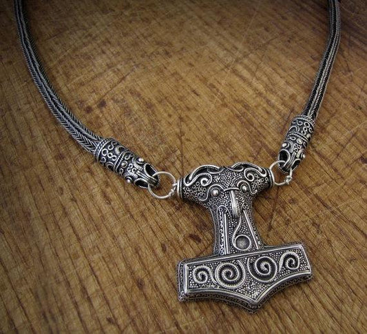 Premium Silver Mjolnir Pendant