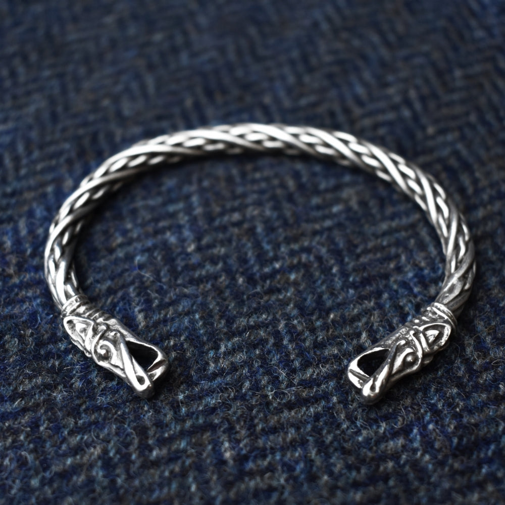 Small Silver Dragon Bracelet