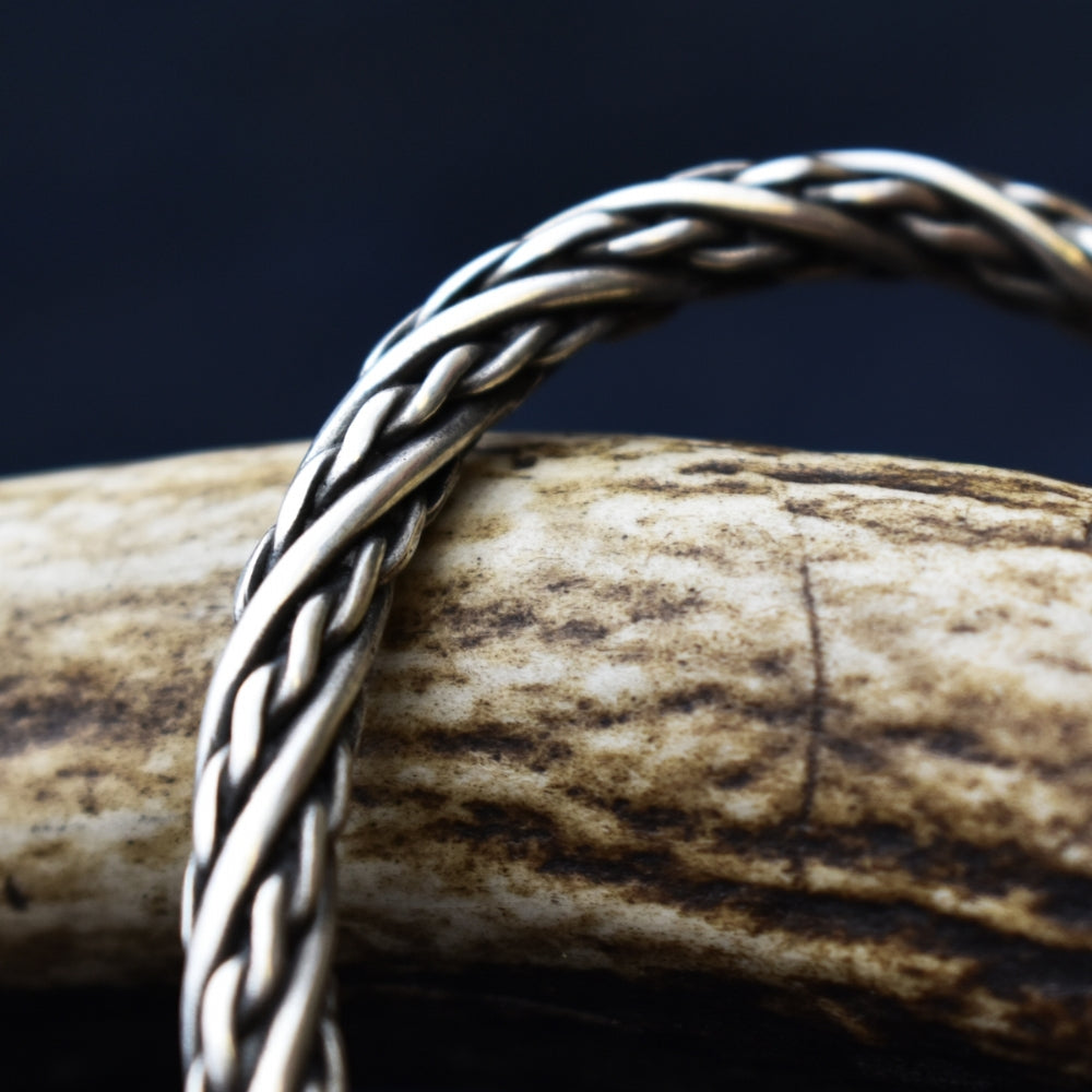 Small Silver Dragon Bracelet