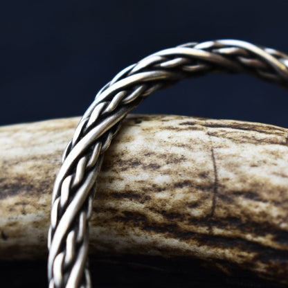 Small Silver Dragon Bracelet