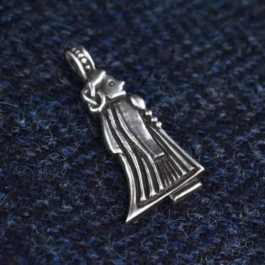 Silver Valkyrie Pendant